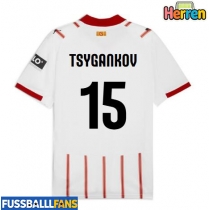 Girona Viktor Tsyhankov #15 Heimtrikot 2025-26 Kurzarm